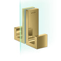AXOR 42639990 Universal Rectangular Shower Door Handle - Polished Gold Optic