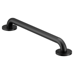 MOEN R8718BL Matte black 18" concealed screw grab bar - Matte Black