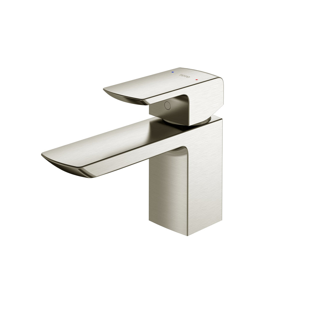 TOTO TLG02301U#BN Gr Series 1.2 Gpm Single Handle Bathroom Sink Faucet With Comfort Glide Technology And Drain Assembly - Brushed Nickel