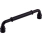 TOP KNOBS TK884BLK Brixton 5 1/16" Center to Center Bar Pull - Flat Black