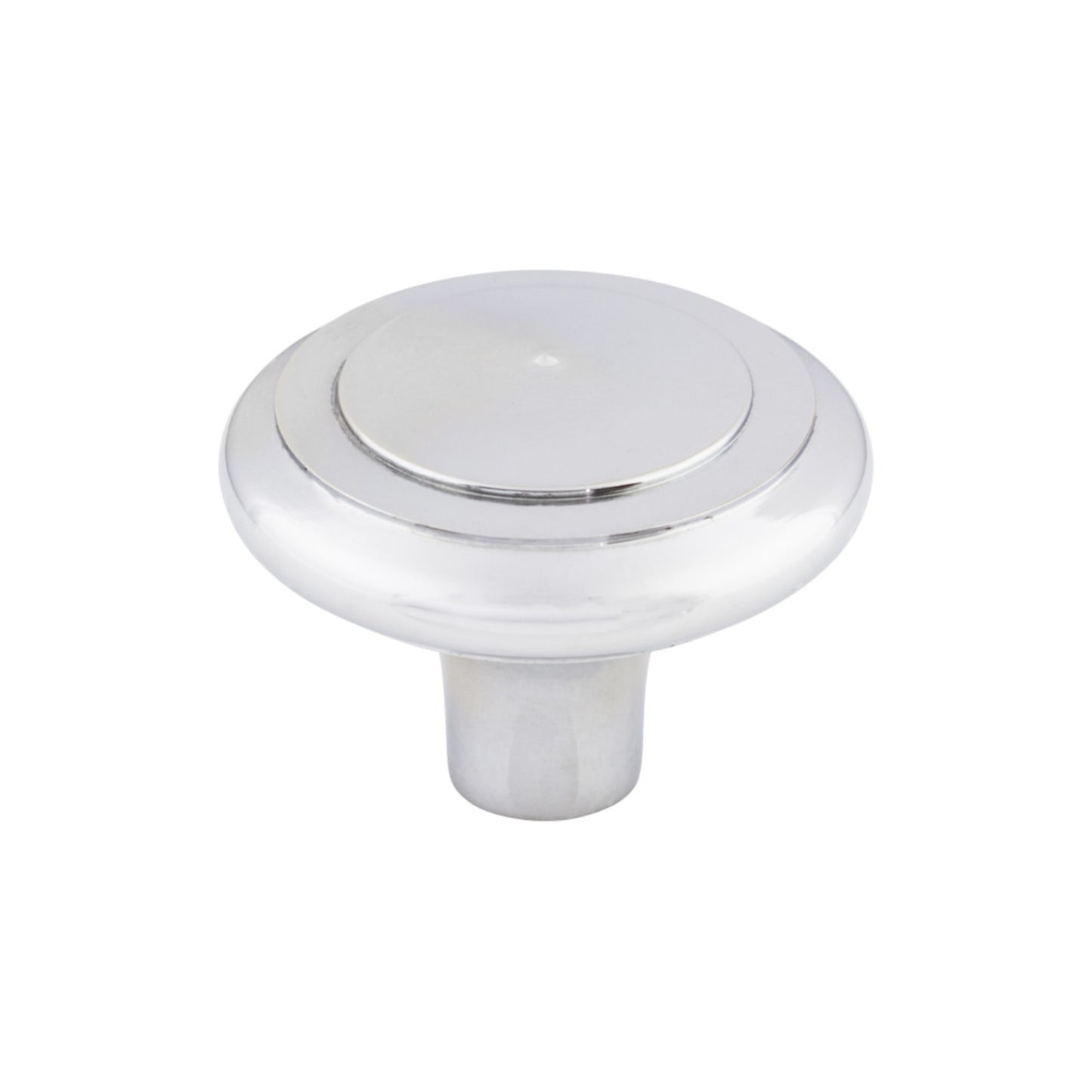 TOP KNOBS M2048 Aspen II Peak 2" Diameter Round Knob - Polished Chrome