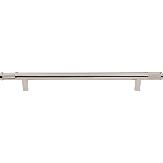 TOP KNOBS TK3238PN Burnham 12" Center to Center Bar Pull - Polished Nickel