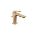 AXOR 49010141 Citterio C Single-Hole Faucet 90 CoolStart with Pop-Up Drain, 1.2 GPM - Brushed Bronze
