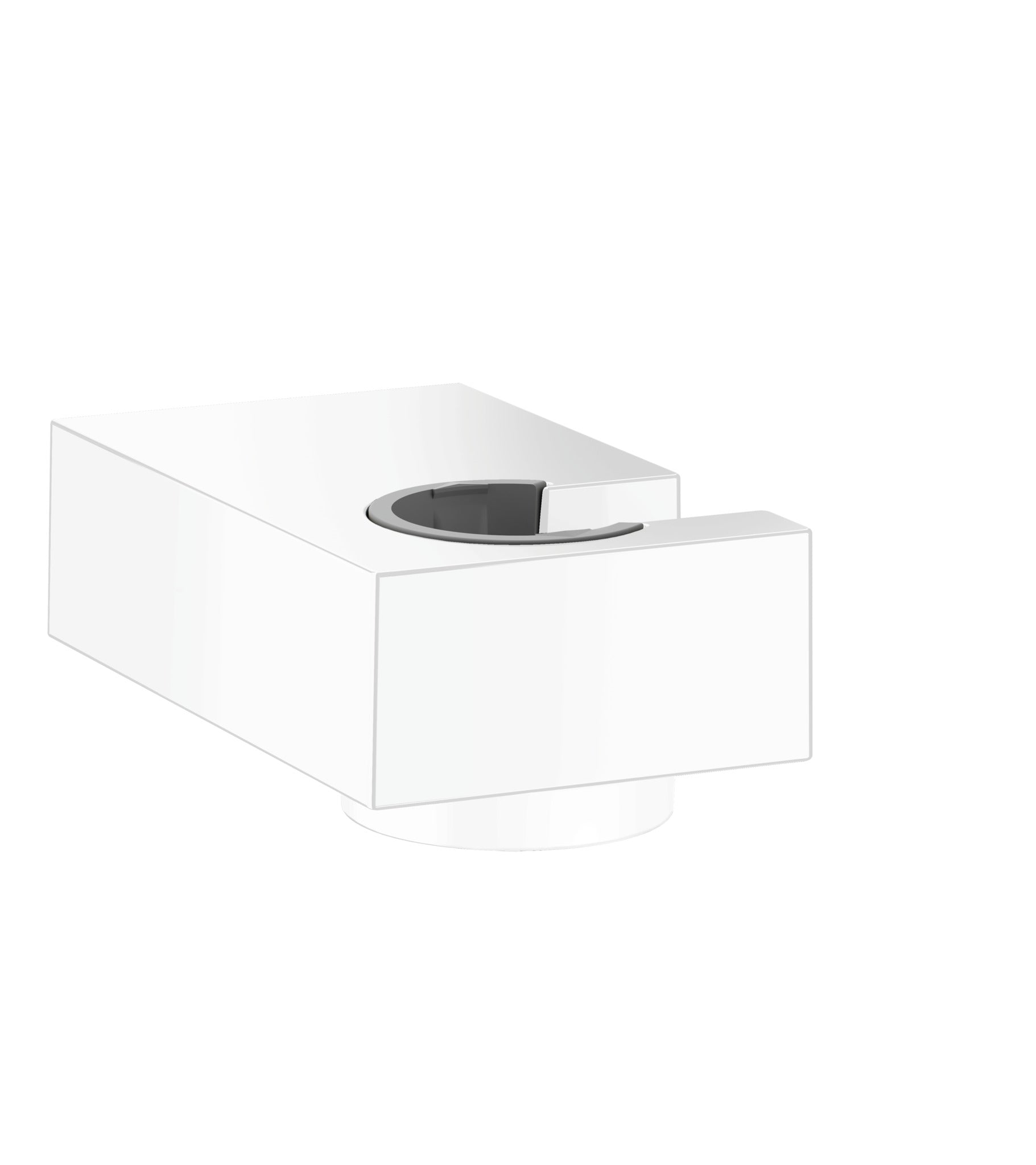 HANSGROHE 28387701 Matte White Modern Handshower Holder