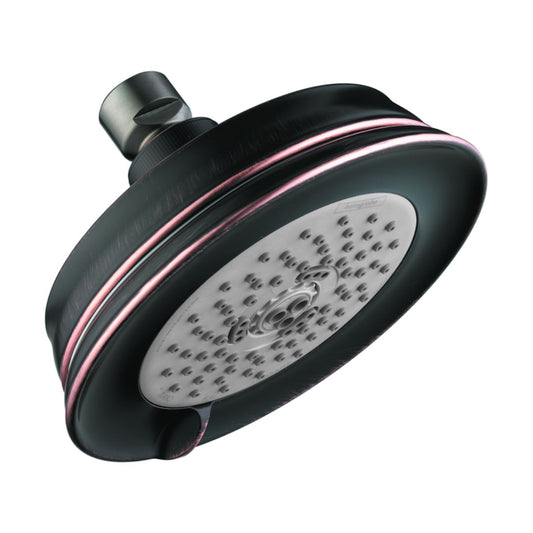 HANSGROHE 04070920 Croma 100 Classic Showerhead 3-Jet, 2.5 GPM - Rubbed Bronze