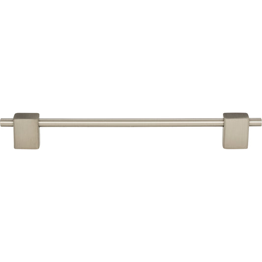 ATLAS 297-BRN Element 7 9/16" Center to Center Bar Pull - Brushed Nickel