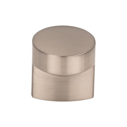TOP KNOBS TK3040BSN Hartridge 1 1/8" Length Cylindrical Knob - Brushed Satin Nickel