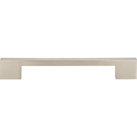 ATLAS A826-BN Thin Square 7 9/16" Center to Center Bar Pull - Brushed Nickel