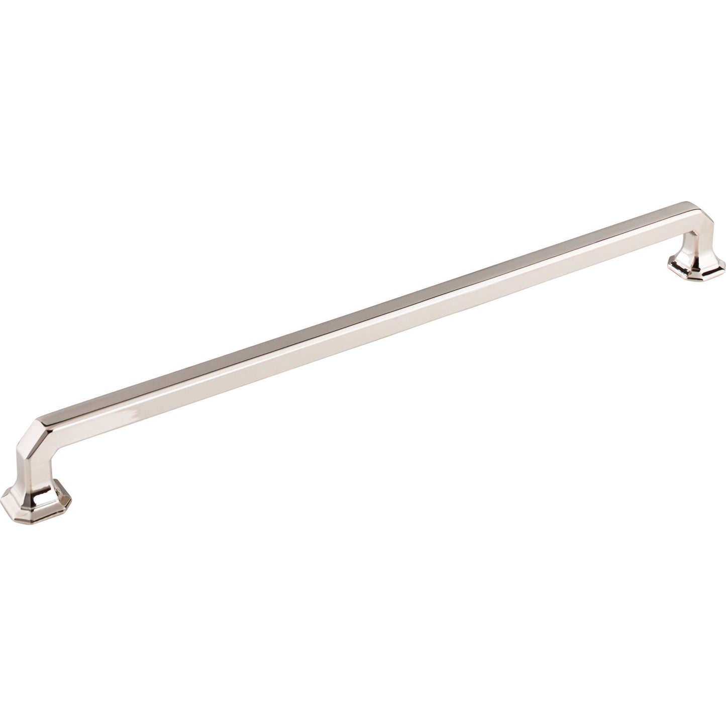 TOP KNOBS TK291PN Emerald 12" Center to Center Bar Pull - Polished Nickel