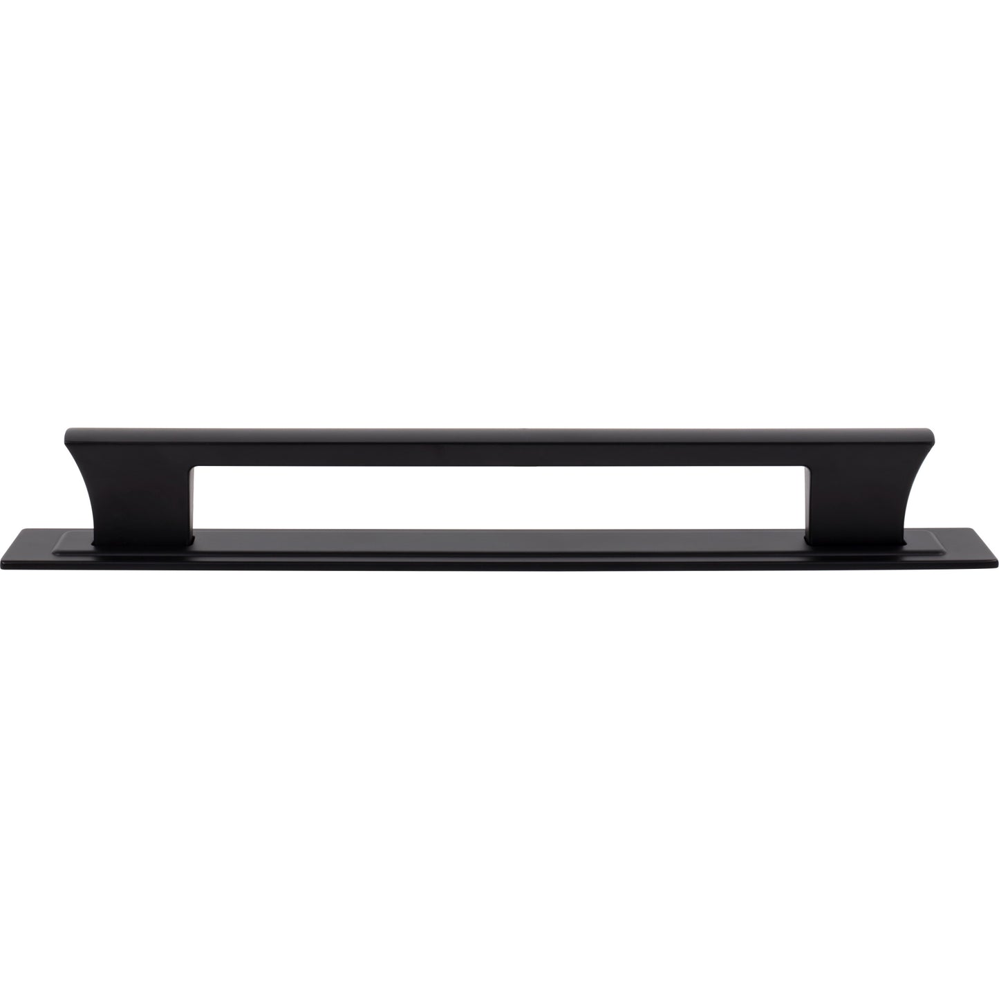 ATLAS A6008-BL Zander 12" Center to Center Appliance Pull - Matte Black