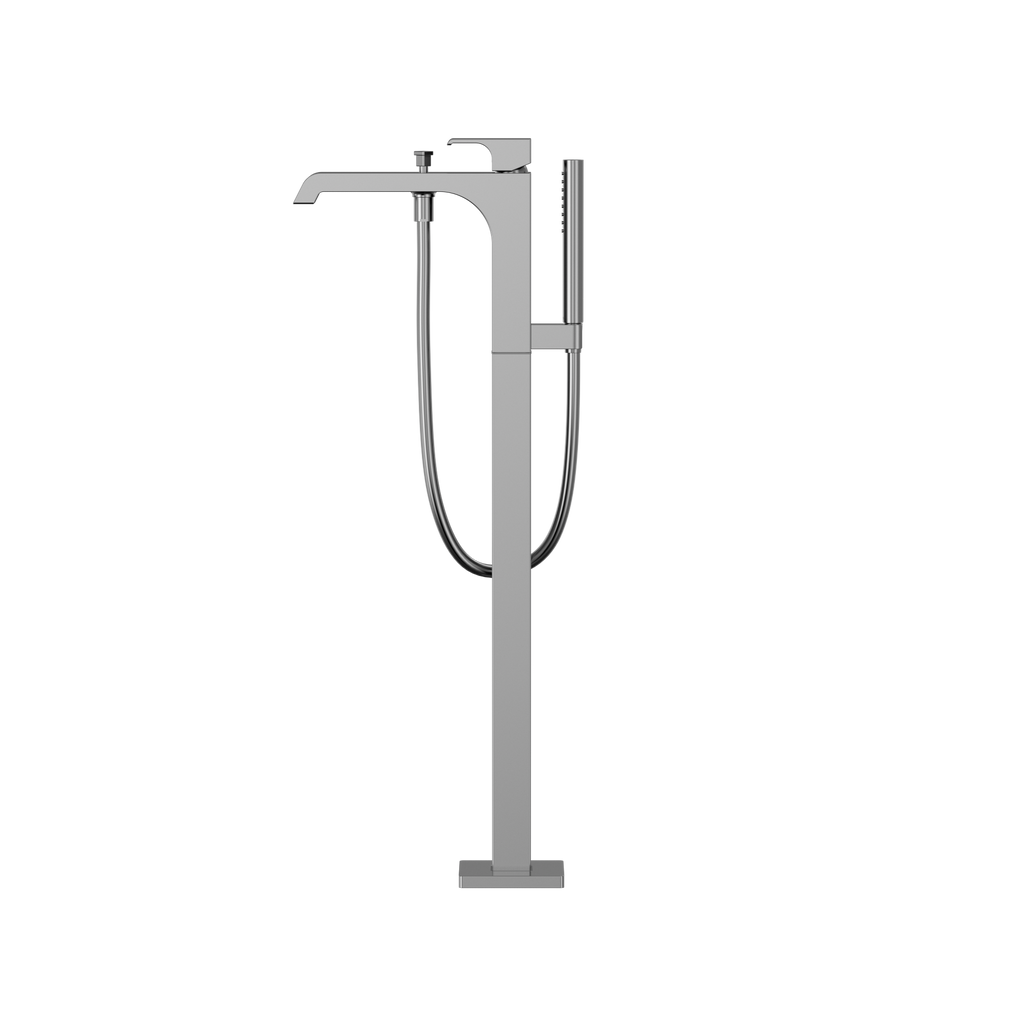 TOTO TBG08306U#CP Gc Single-Handle Free Standing Tub Filler With Handshower - Polished Chrome