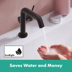HANSGROHE 73321671 Tecturis S Single-Hole Fine 110, 1.2 GPM - Matte Black
