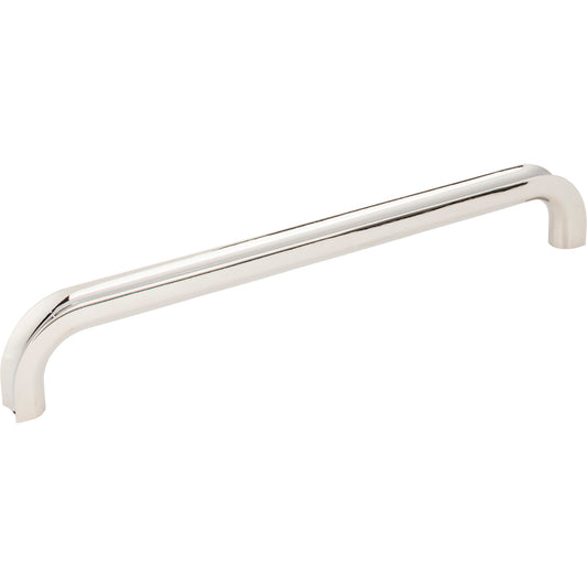 JEFFREY ALEXANDER 667-12NI Rae 12" Center-to-Center Appliance Pull , Polished Nickel