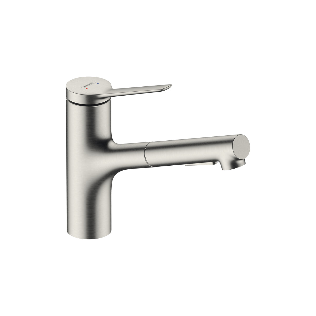 HANSGROHE 74800801 Zesis Kitchen Faucet 2-Spray, Pull-Out, 1.75 GPM - Stainless Steel Optic