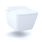 TOTO SS249R#01 Softclose Slim Square Seat And Lid For Sp Wall-Hung Toilet - Cotton White