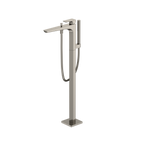 TOTO TBG07306U#PN Ge Single-Handle Free Standing Tub Filler With Handshower - Polished Nickel