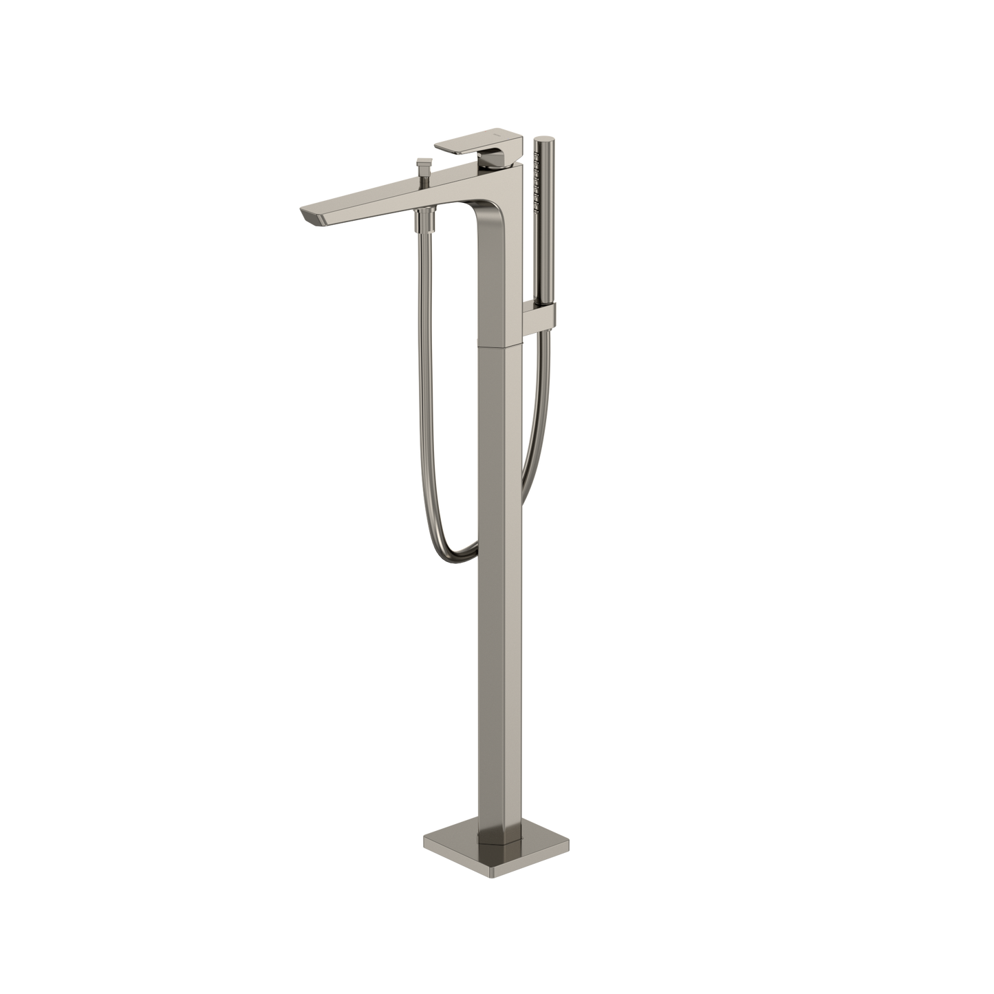 TOTO TBG07306U#PN Ge Single-Handle Free Standing Tub Filler With Handshower - Polished Nickel