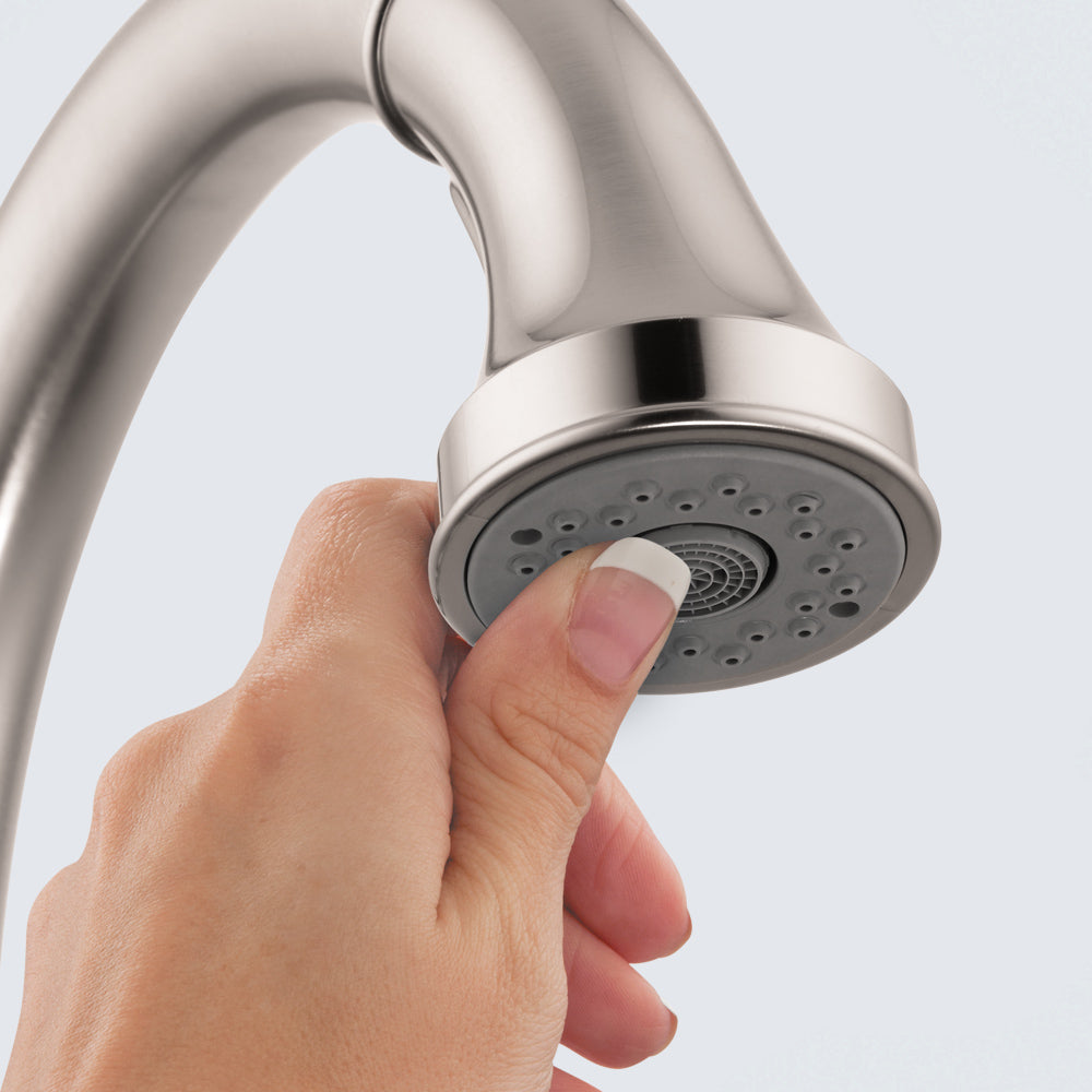 HANSGROHE 04215000 Talis C HighArc Kitchen Faucet, 2-Spray Pull-Down, 1.75 GPM - Chrome
