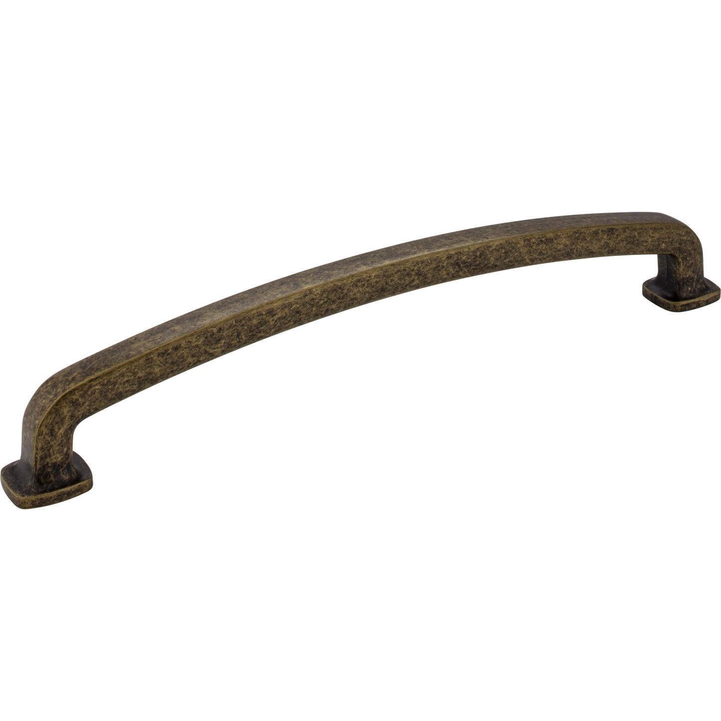 JEFFREY ALEXANDER MO6373-12ABM-D Belcastel 1 12" Center-to-Center Appliance Pull - Distressed Antique Brass