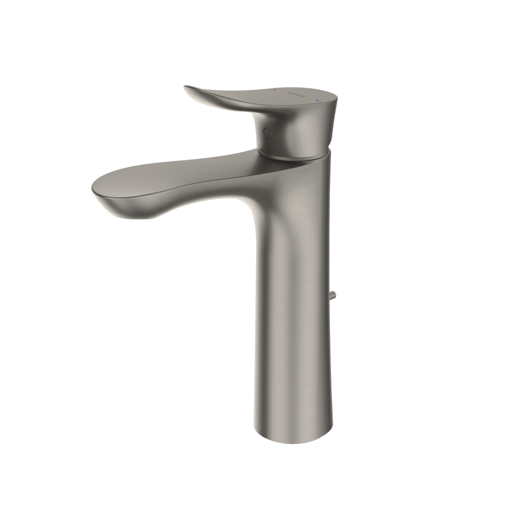 TOTO TLG01304U#BN Go 1.2 Gpm Single Handle Semi-Vessel Bathroom Sink Faucet With Comfort Glide Technology - Brushed Nickel