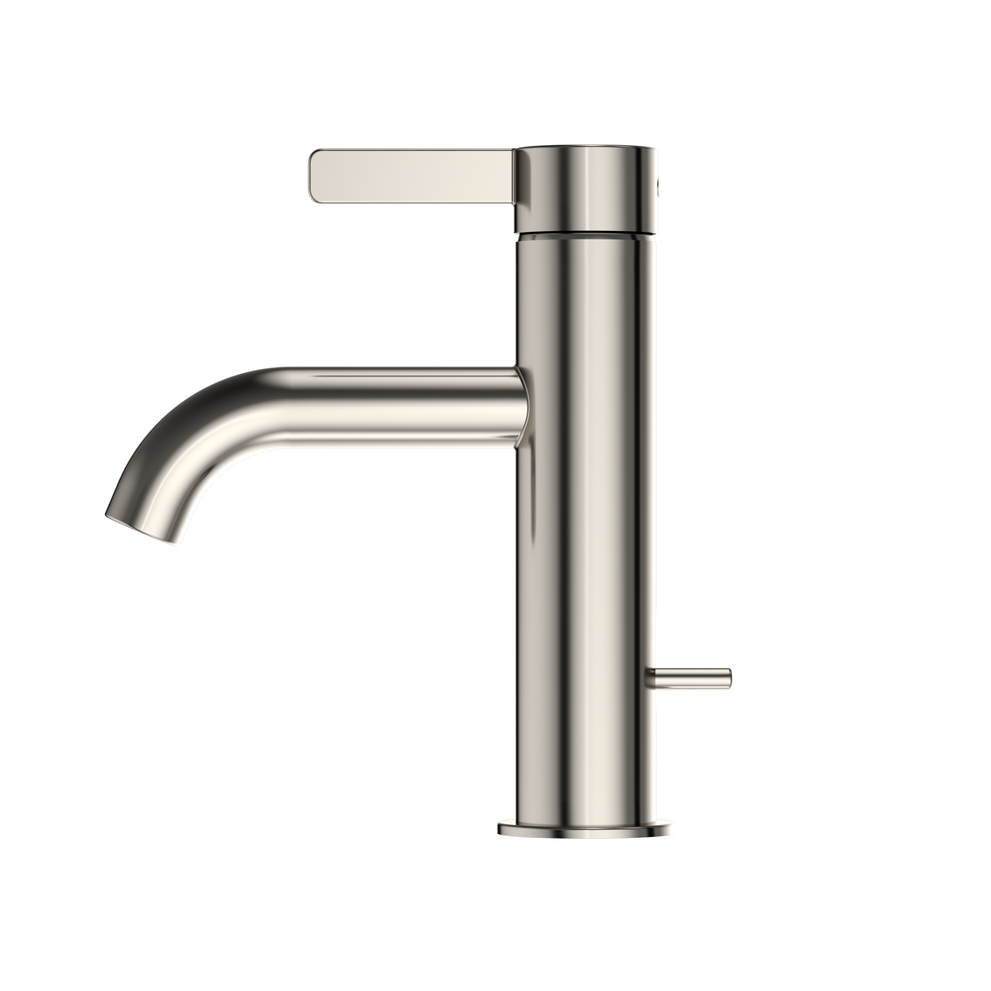 TOTO TLG11301U#PN Gf Series 1.2 Gpm Single Handle Bathroom Sink Faucet With Comfort Glide Technology And Drain Assembly - Polished Nickel