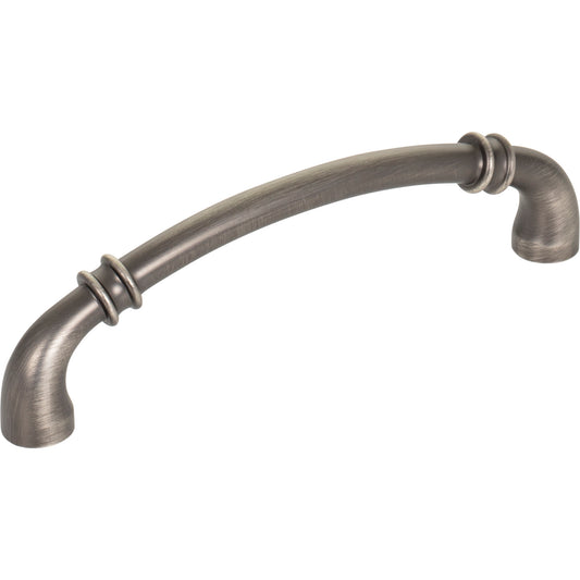 JEFFREY ALEXANDER 445-128BNBDL Marie 128 mm Center-to-Center Bar Pull - Brushed Pewter