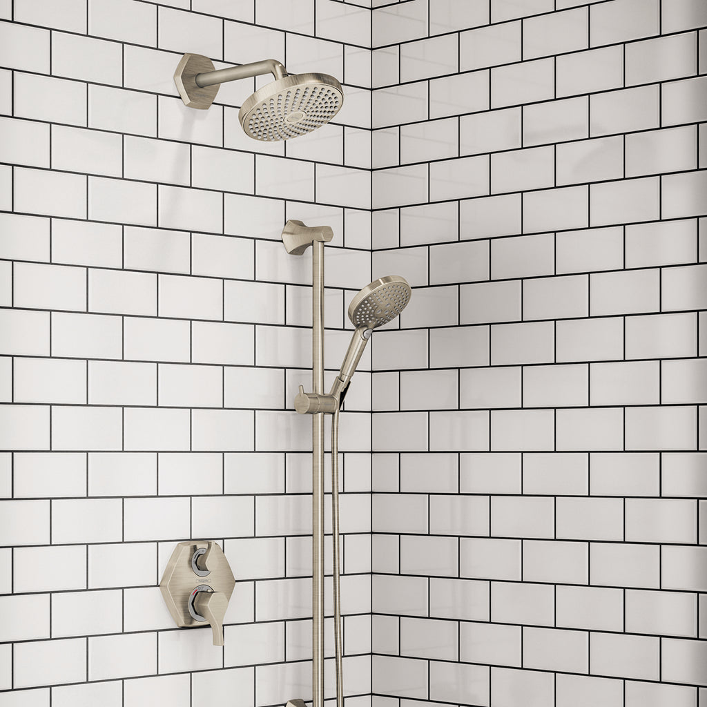 HANSGROHE 04826820 Locarno Showerarm 9" - Brushed Nickel