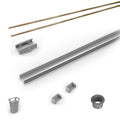INFINITY DRAIN RG-L 3860 SB 60" Rough Only Kit for S-LAG 38 and S-LT 38 series. Includes PVC Components and Channel Trim