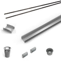 INFINITY DRAIN RG-L 6548 ORB 48" Rough Only Kit for S-LAG 65, S-LT 65, and S-LTIF 65 series. Includes PVC Components and Channel Trim