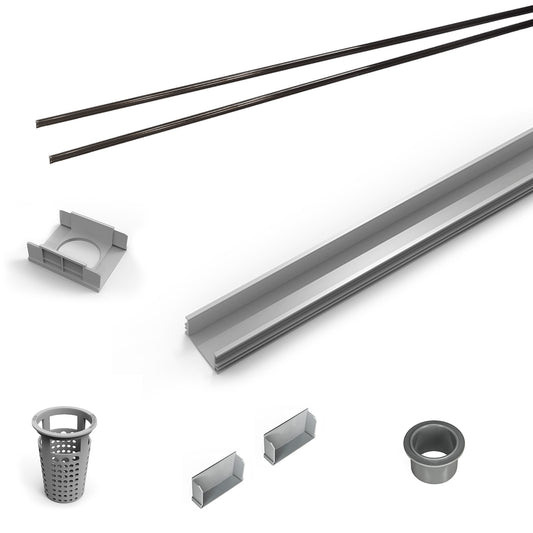 INFINITY DRAIN RG-L 6572 ORB 72" Rough Only Kit for S-LAG 65, S-LT 65, and S-LTIF 65 series. Includes PVC Components and Channel Trim