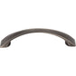 JEFFREY ALEXANDER 595-96BNBDL Cairo 96 mm Center-to-Center Arch Pull - Brushed Pewter