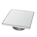 INFINITY DRAIN RG-T52-SS 5x5 - 2" Roughs Throat & Mud Guard in Satin Stainless