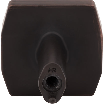 ELEMENTS 641DBAC William 1-1/4" Length Square Knob - Brushed Oil Rubbed Bronze