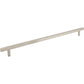 JEFFREY ALEXANDER 845-18SN Dominique 18" Center-to-Center Appliance Pull - Satin Nickel