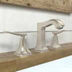 HANSGROHE 31330821 Metropol Classic Widespread Faucet 110 with Lever Handles and Pop-Up Drain, 1.2 GPM - Brushed Nickel