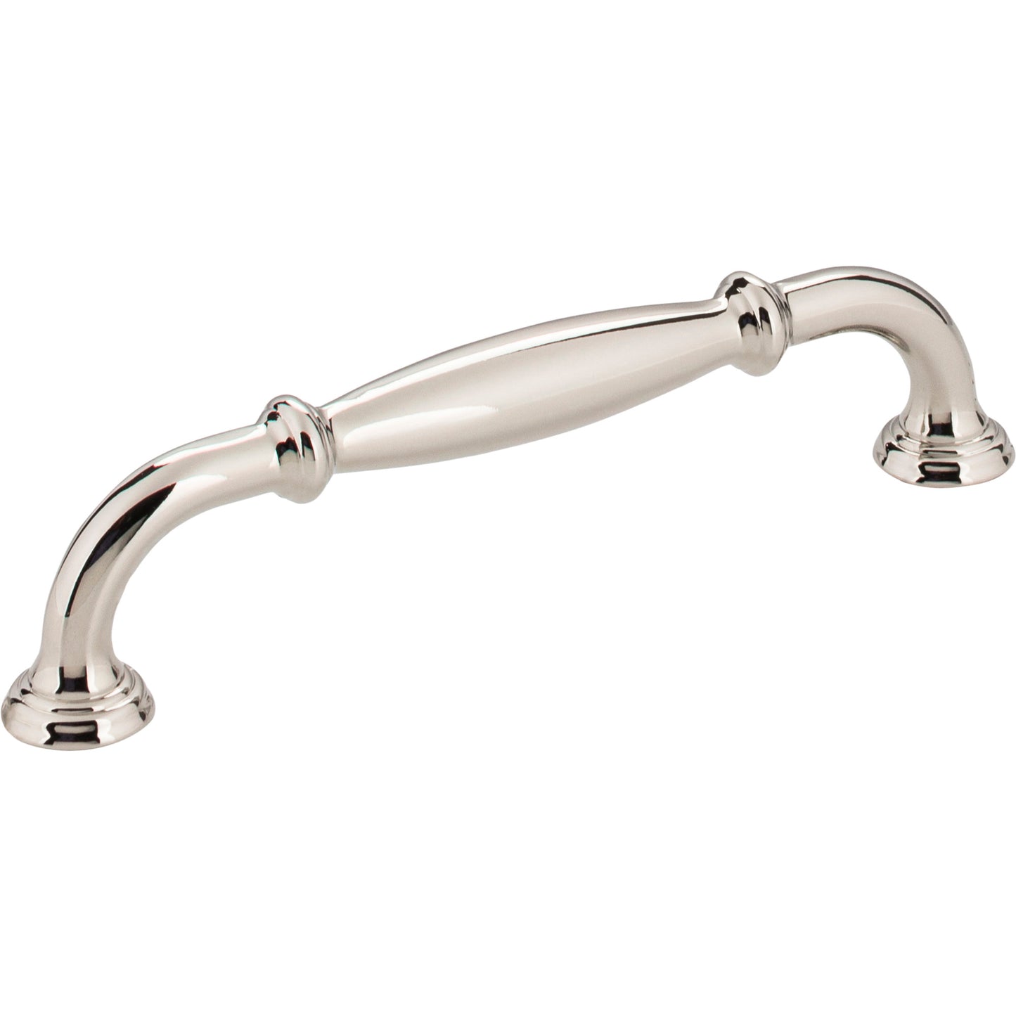 JEFFREY ALEXANDER 658-128NI Tiffany 128 mm Center-to-Center Bar Pull - Polished Nickel