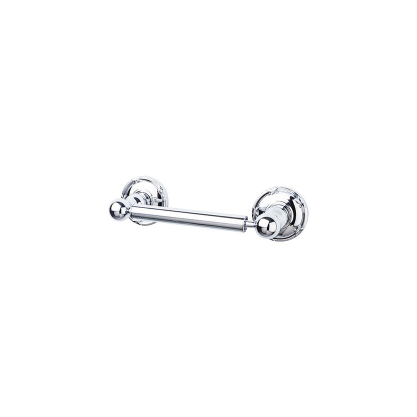 TOP KNOBS ED3PCE TOP BATH (R) Edwardian Bath Wall Mounted Toilet Paper Holder - Polished Chrome