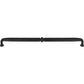 TOP KNOBS TK1026BLK Henderson 12" Center to Center Bar Pull - Flat Black