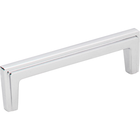 JEFFREY ALEXANDER 259-96PC Lexa 96 mm Center-to-Center Bar Pull , Polished Chrome