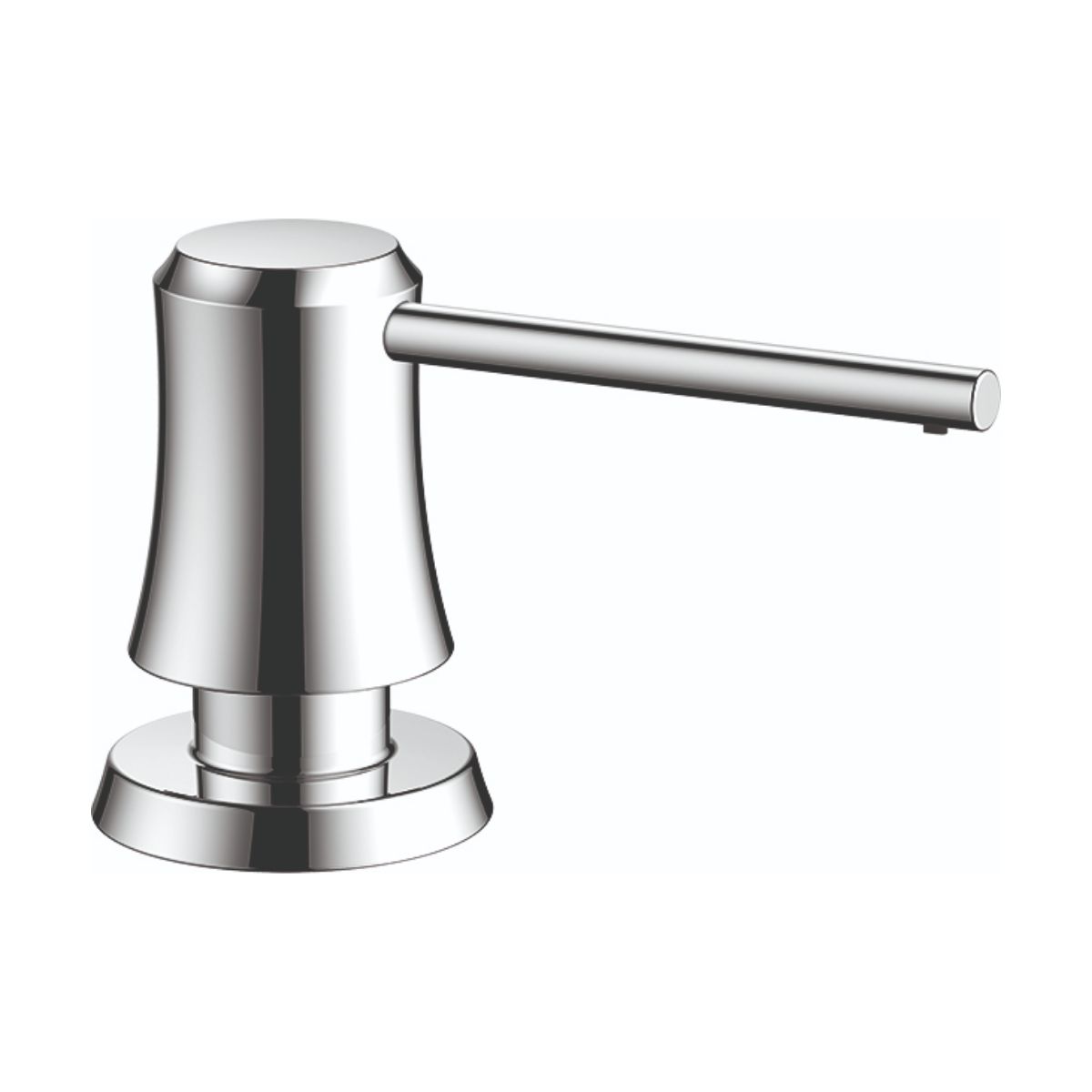 HANSGROHE 04796000 Chrome Joleena Transitional Soap Dispenser