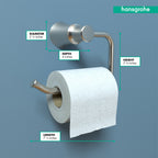 HANSGROHE 04787820 Joleena Toilet Paper Holder - Brushed Nickel