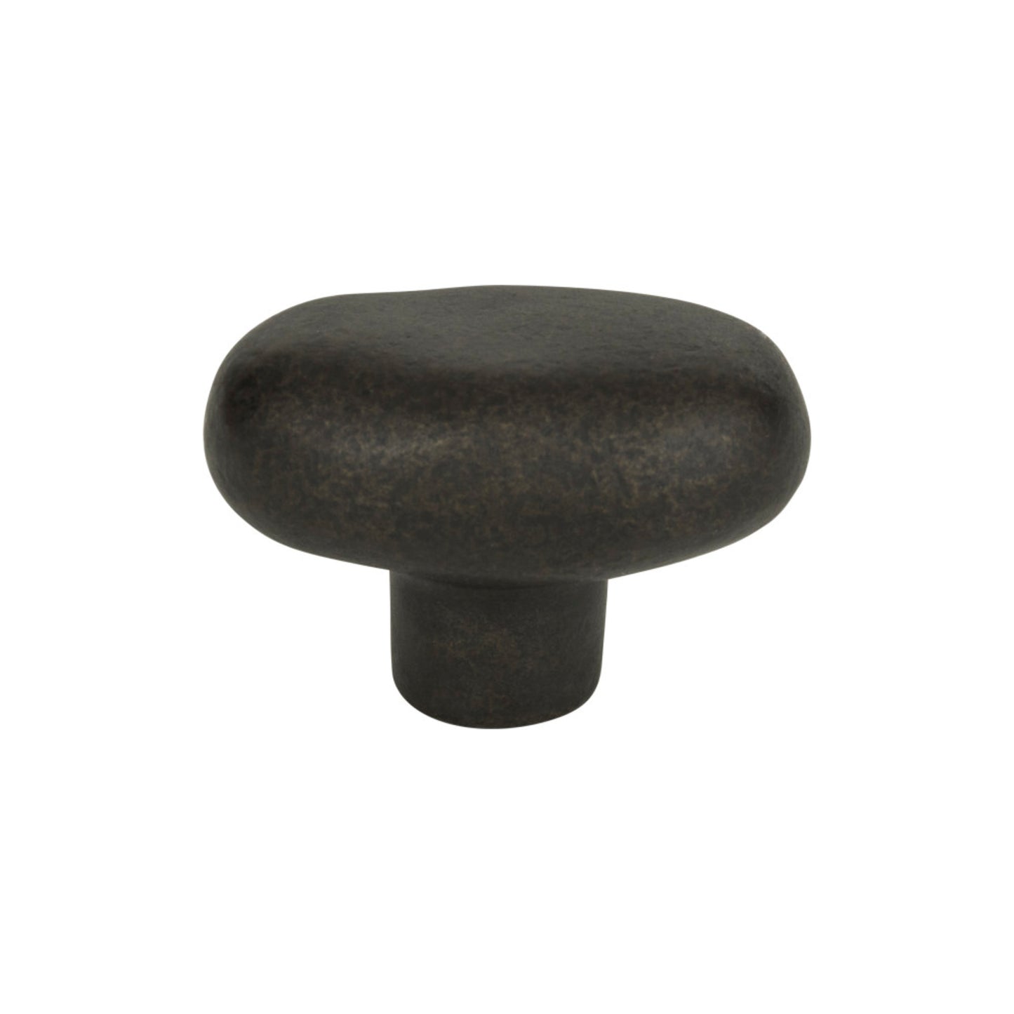 ATLAS 332-ORB Distressed 1 11/16" Length Oval Knob - Oil Rubbed Bronze