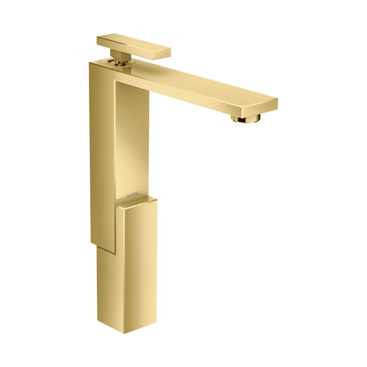 AXOR Edge Single-Hole Faucet 280, 1.2 GPM in Polished Gold Optic