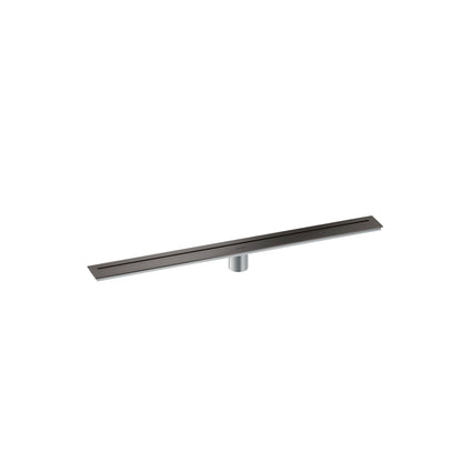AXOR 42521341 Drains Floor Installation 31 1/2" - Brushed Black Chrome