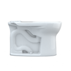 TOTO C775CEFG#01 Drake Round Tornado Flush Toilet Bowl With Cefiontect - Cotton White