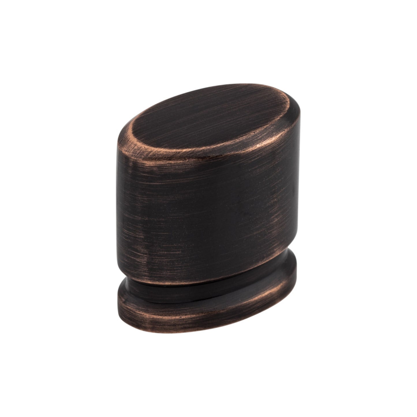 TOP KNOBS TK59TB Oval 1 1/8" Length Oval Knob - Tuscan Bronze