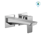 TOTO TLG07307U#CP Ge 1.2 Gpm Wall-Mount Single-Handle Bathroom Faucet With Comfort Glide Technology - Polished Chrome