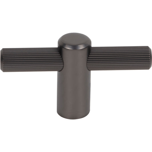 TOP KNOBS TK3251AG Dempsey 2 1/2" Length Bar Knob - Ash Gray