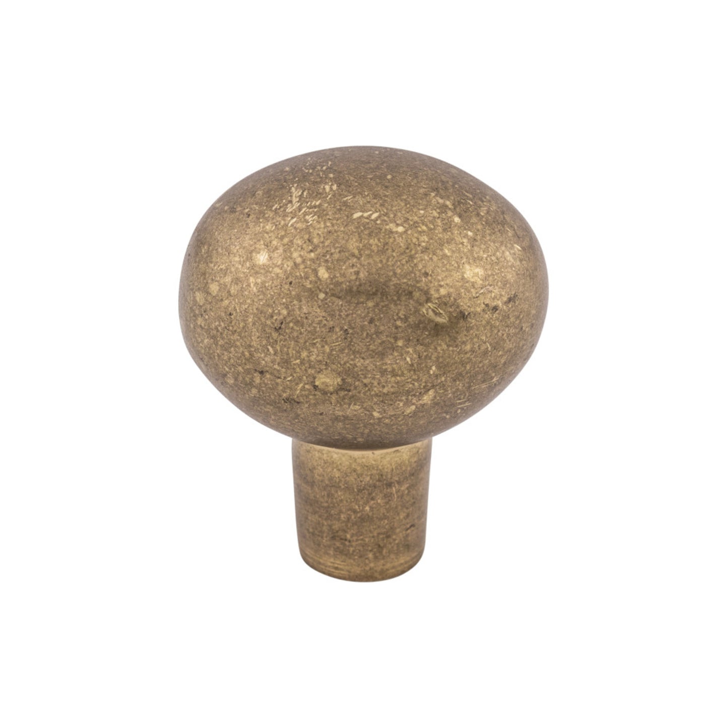 TOP KNOBS M1531 Aspen Large Egg 1 7/16" Length Oval Knob - Light Bronze