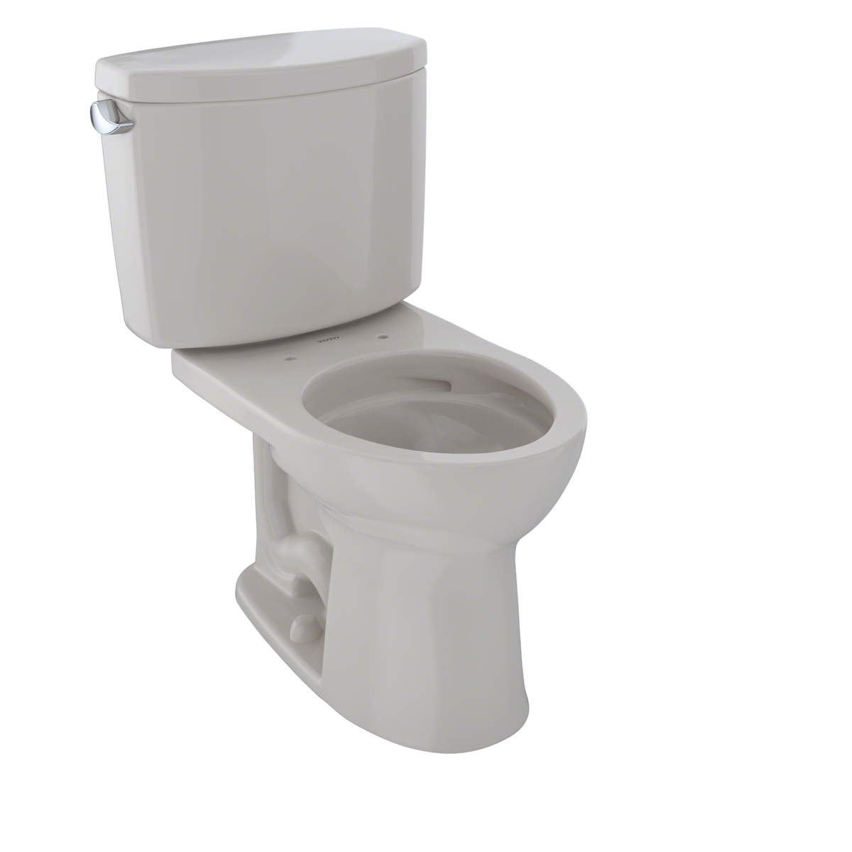 TOTO CST453CEFG#12 Drake Ii Two-Piece Round 1.28 Gpf Universal Height Toilet With Cefiontect - Sedona Beige